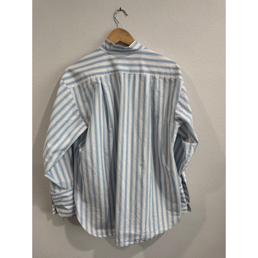 Frame Oversized Striped Button Up - image 4